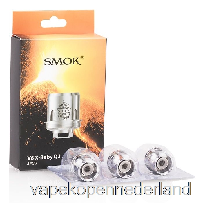 Vape Nederland Smok Tfv8 X-baby Vervangende Spoelen 0.4ohm V8 X-baby Q2 Kern